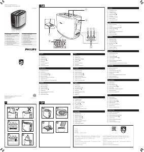 Priručnik Philips HD2658 Toster