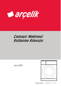 Kullanım kılavuzu Arçelik 7104 YCMS Çamaşır makinesi