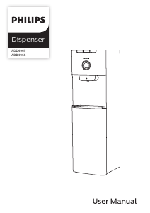Handleiding Philips ADD4968GD Waterdispenser