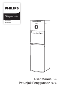 Handleiding Philips ADD4969 Waterdispenser