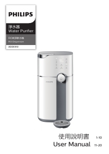 Handleiding Philips ADD6910 Waterdispenser