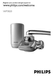 Handleiding Philips WP3820 Waterzuiveraar