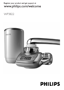 Handleiding Philips WP3822 Waterzuiveraar