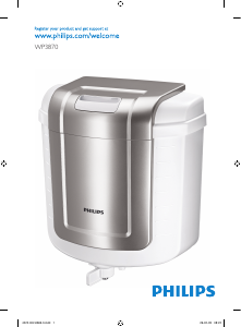 Manual Philips WP3970 Water Purifier