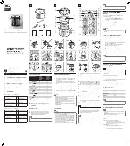 Manual Philips Walita RI3136 Panela pressão