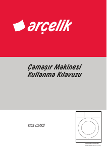 Kullanım kılavuzu Arçelik 8123 CMKB Çamaşır makinesi