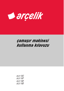 Kullanım kılavuzu Arçelik 8127 NG Çamaşır makinesi