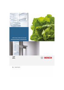 מדריך Bosch KSV36AI3P מקרר