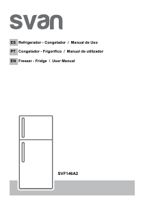 Manual Svan SVF146A2 Fridge-Freezer