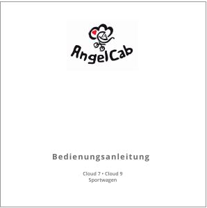Bedienungsanleitung AngelCab Mellow Kinderwagen