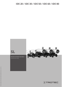 Priročnik Trotec IDE 50 Grelnik