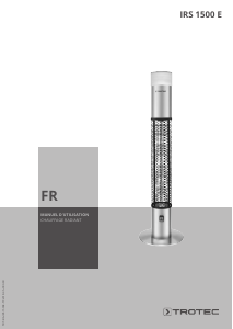 Mode d’emploi Trotec IRS 1500 E Radiateur de terrasse