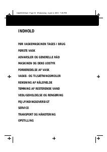 Brugsanvisning Whirlpool AWT 4081/1 Vaskemaskine