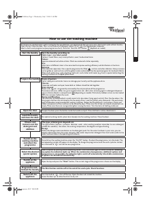 Handleiding Whirlpool AWZ 412/3 Wasmachine