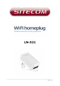 Manual Sitecom LN-531 Powerline Adapter