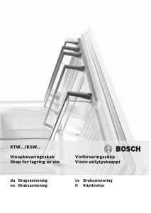 Brugsanvisning Bosch KSW22V80 Vinkøleskab