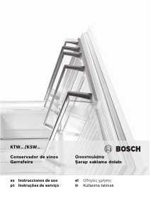 Manual Bosch KTW18V80 Cave de vinho