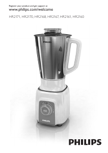 Panduan Philips HR2170 Blender