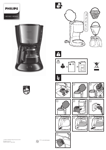 사용 설명서 필립스 HD7461 커피 머신