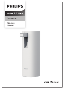 Manual Philips ADD4811 Water Dispenser