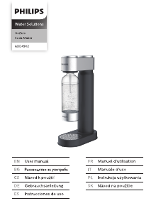 Instrukcja Philips ADD4902BK Dystrybutor wody