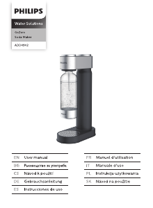 Manual de uso Philips ADD4902MT Dispensador de agua
