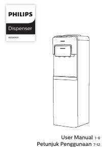 Handleiding Philips ADD4954 Waterdispenser