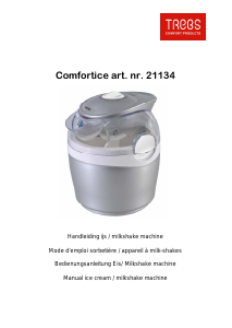 Bedienungsanleitung Trebs 21134 Comfortice Eismaschine