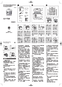 说明书 飞利浦 HD2012 电饭锅