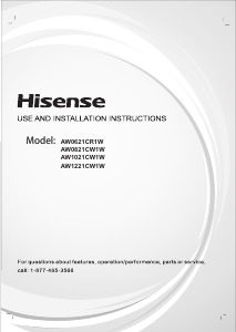 Manual Hisense AW0621CR1W Air Conditioner