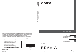 Manual de uso Sony Bravia KDL-19S5700 Televisor de LCD