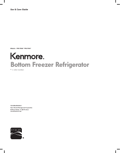 Manual Kenmore 795.79443 Fridge-Freezer