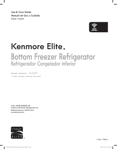 Manual Kenmore 111.72795 Fridge-Freezer