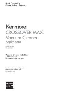 Manual de uso Kenmore 125.31220 Aspirador