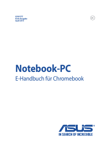 Bedienungsanleitung Asus C100 Chromebook Flip Notebook