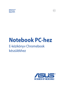 Használati útmutató Asus C100 Chromebook Flip Laptop