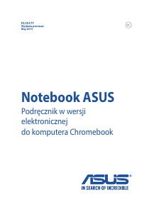 Instrukcja Asus C100 Chromebook Flip Komputer przenośny