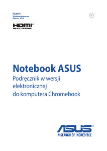Instrukcja Asus C200 Chromebook Komputer przenośny