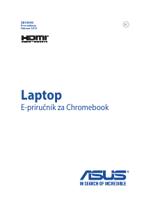 Priručnik Asus C201 Chromebook Prijenosno računalo