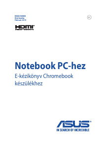 Használati útmutató Asus C201 Chromebook Laptop