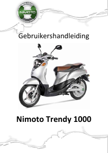 Handleiding Nimoto Trendy 1000 Scooter