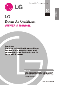 Manual LG S246ZC Air Conditioner