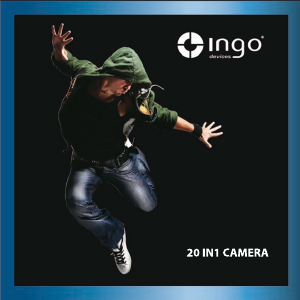 Manual de uso Ingo 20in1 Cámara digital
