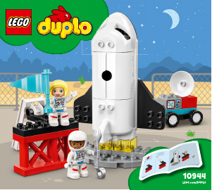 Handleiding Lego set 10944 Duplo Space Shuttle missie