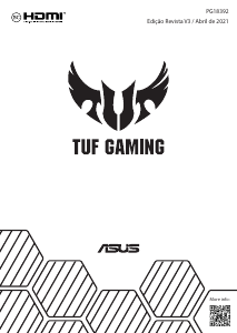 Manual Asus F15 TUF Gaming Computador portátil