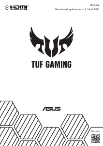 Návod Asus F15 TUF Gaming Laptop