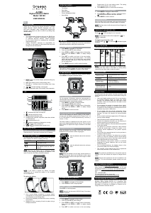 Manuale Oregon RA129 Orologio sportivo
