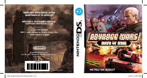 Manual Nintendo DS Advance Wars - Days of Ruin