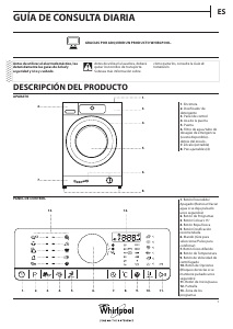 Manual de uso Whirlpool WLF10AS25F Lavadora