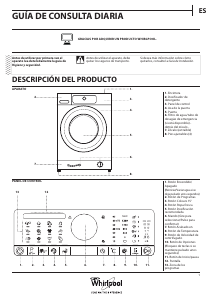 Manual de uso Whirlpool WLF12BW25Y Lavadora